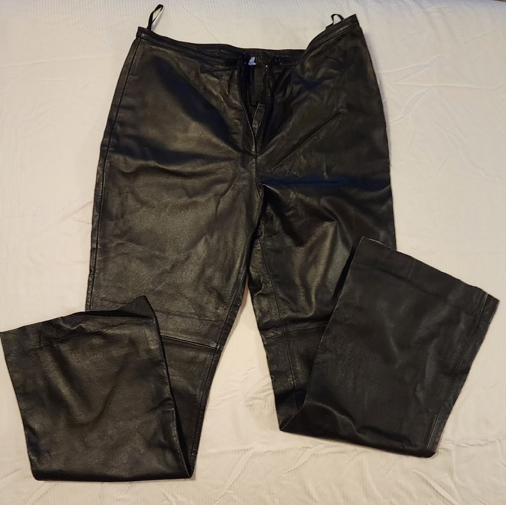 Women's Spiegel Lined Leather Pants